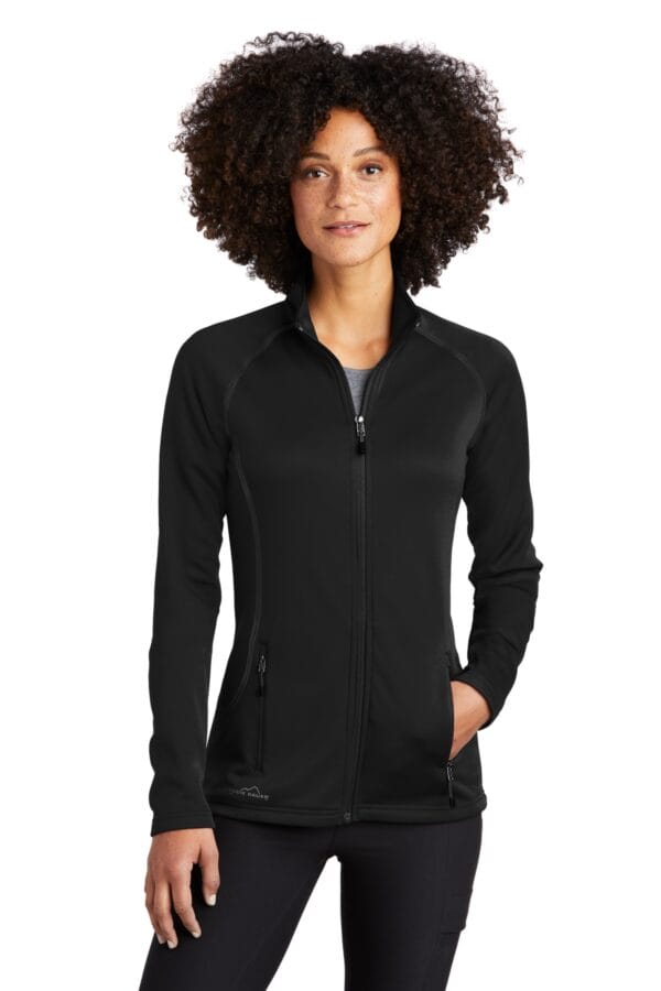 Eddie Bauer  ®  Ladies Smooth Fleece Full-Zip. EB247
