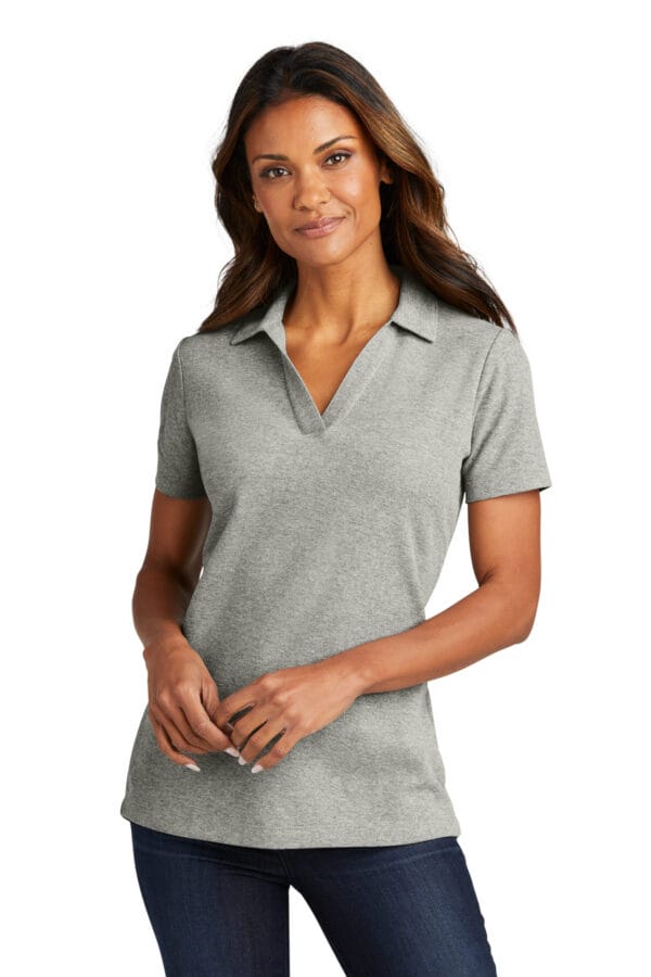 Port Authority ®  Ladies C-FREE ®  Cotton Blend Pique Polo LK867